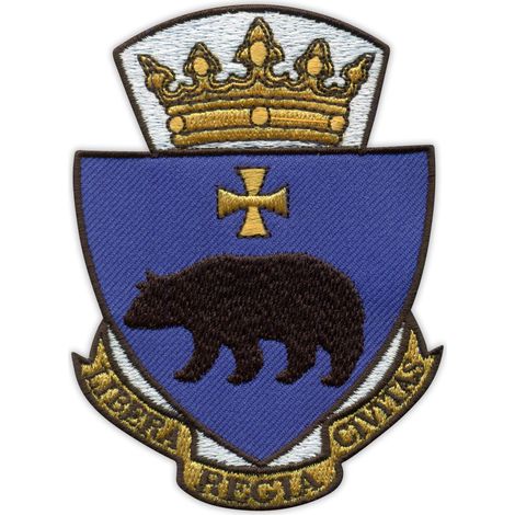 Parche con el escudo de armas de Przemysl - Reverso magnético - Parche/Insignia/Emblema bordado