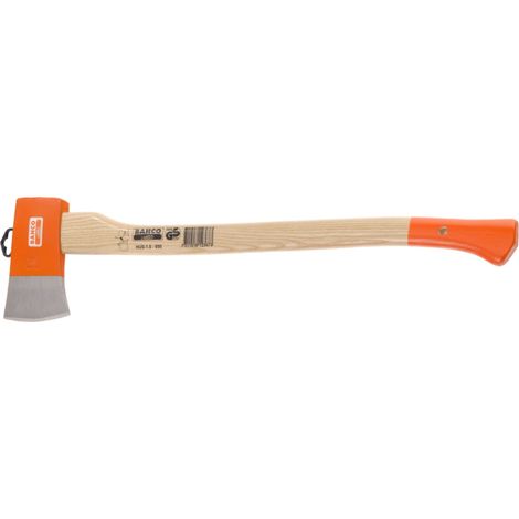 Bahco Camping-Axt mit geschwungenem Eschenstiel und Yankee-Muster, 650 mm, 1,4 kg (1/2)