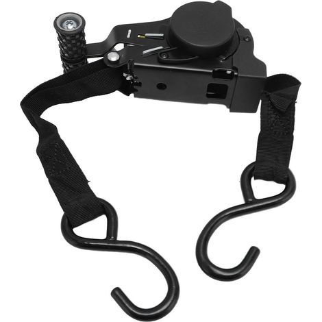 Sangle à cliquet automatique en tissu d'acier, ceinture rétractable automatique pour la fixation des bagages de voyage autonome (1/5)