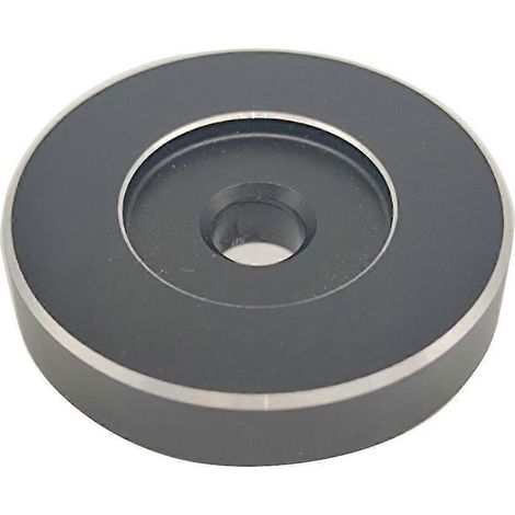 Silberner 45-RPM-Adapter für Technics-Plattenspieler – kompatibel mit 7-Zoll-Schallplatten des Modells SL1200 (1/4)
