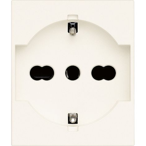 VIMAR - 30210.B Presa 2P+T 16A universale bianco