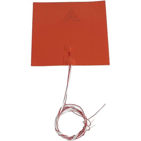 Accessoires pour imprimante 3D : tapis chauffant en silicone pour plateau d'impression (220 V, 200 W, 200 x 200 mm) intelligent (1/5)