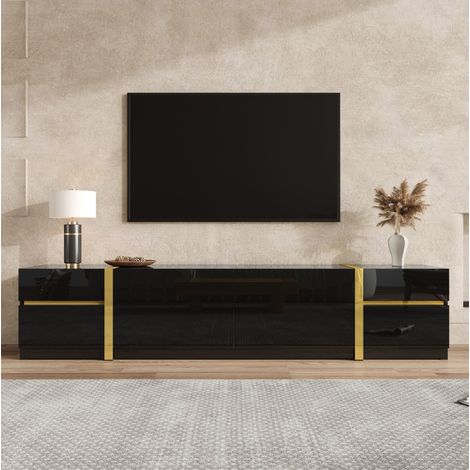 Réfrigérateur combiné double porte 86,8 x 45,5 x 42,5 cm noir 60 L, LED, classe E - CHICFURN (1/5)