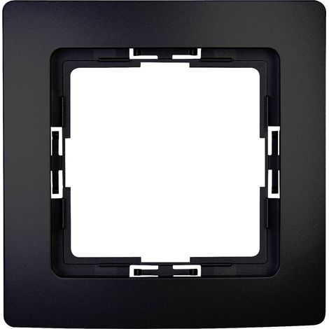 Kopp Telaio di copertura Coperchio Paris Nero (opaco) 308450066 1 pz. (1/2)