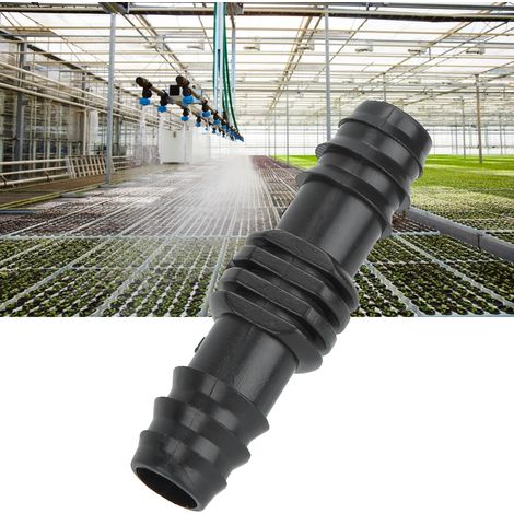 Connecteurs droits 16 mm pour systèmes d'arrosage de jardin et de micro-irrigation (lot de 100) (1/5)
