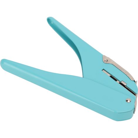 Perforateur de Bureau 10 Feuilles avec Guide de Positionnement - Forme Ergonomique Champignon pour Papeterie (1/5)