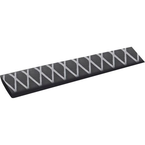 TRU COMPONENTS 1570693 Gaine thermorétractable sans colle noir 36 mm 18 mm Taux de retreint:2:1 1 m (1/3)