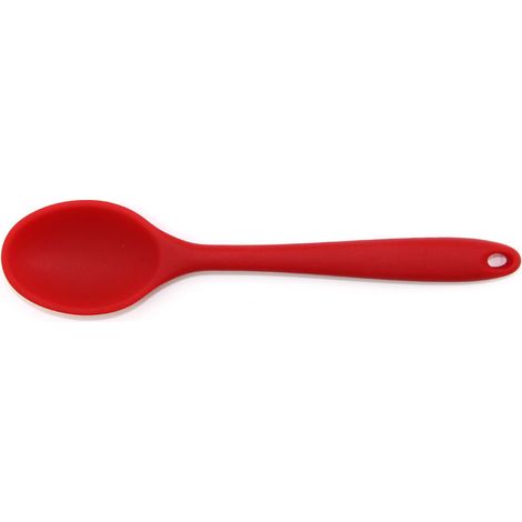 6 Cuillères en Silicone Antiadhésif Haute Résistance, Spatule de Cuisine Résistante à la Chaleur, Lot de 6 Ustensiles de Cuisson Non Collants (1/5)
