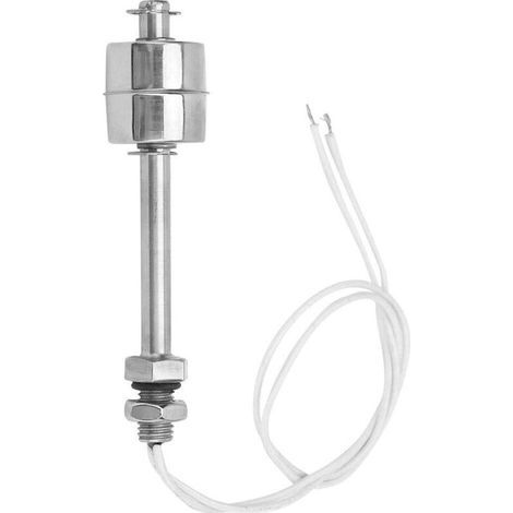 Sensore di livello del liquido, interruttore a galleggiante in acciaio inox, sensore di livello dell'acqua, 220 V, per piscina, 100 mm (1/4)