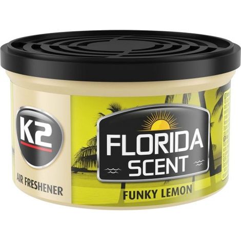 Désodorisant pour voiture K2 Florida Scent Funky Lemon (1/2)