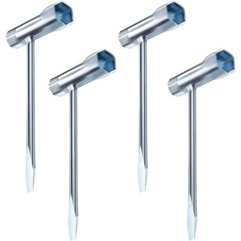 Set di chiavi per motosega (4 misure) - 13/19 mm + cacciavite - Per scooter/tosaerba/decespugliatore (1/5)