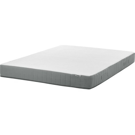 Materasso a molle insacchettate EU Matrimoniale con maniglie imbottitura in memory foam 160 x 200 cm Rigido rivestimento rimovibile 7-Zone Cushy