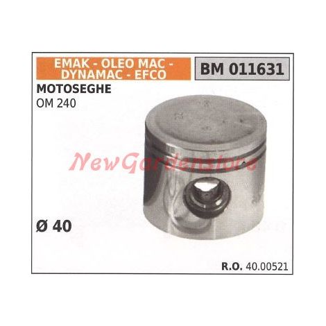 Pistone motosega OM 240 Ø 40 EMAK 011631