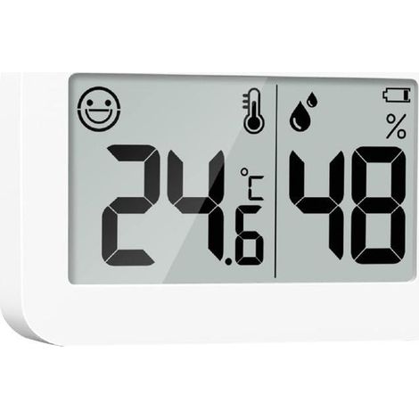 ORYX termometro digital con indicador humedad , Termómetro Digital con Indicador de Humedad y Multiusos- Añade funcionalidad a tu hogar con este moderno termómetro digital, q (1/5)