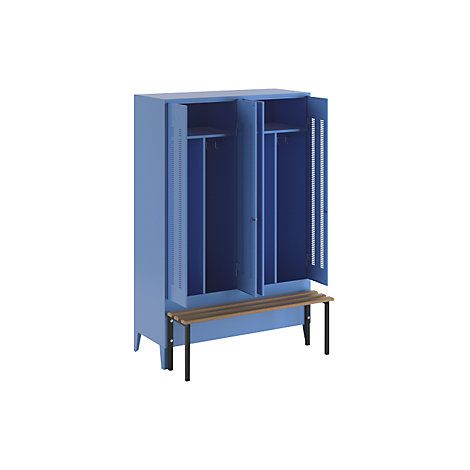 Wolf  Armadietto sporco/pulito Berlin 1 con panca  parete