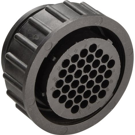 TE Connectivity 182923-1 Rundstecker Buchse, gerade Gesamtpolzahl: 37 Serie (Rundsteckverbinder): CP