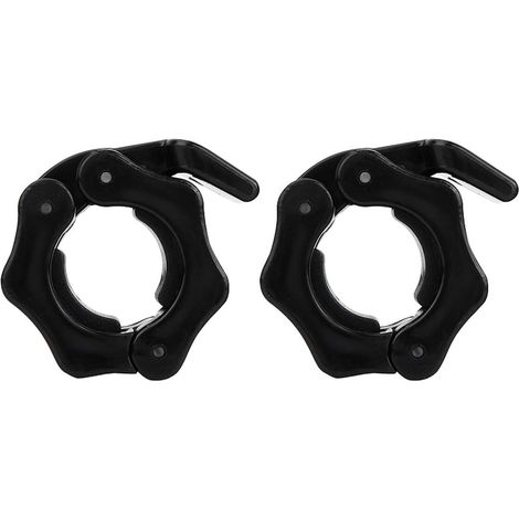 BGHYHYHI clip de sécurité d'haltères, ensemble, 30mm/28mm/25mm, matériau durable, conception facile à utiliser (1/5)
