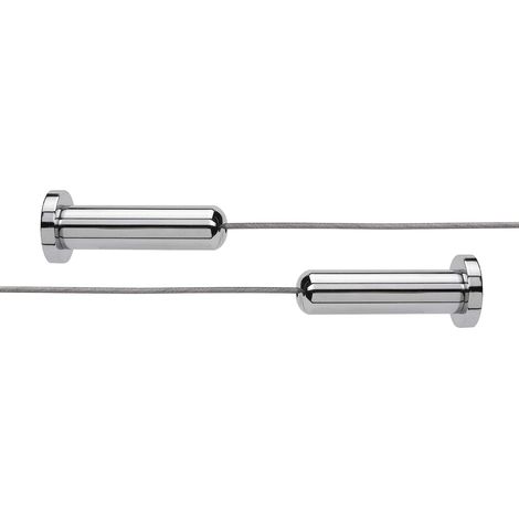 Croydex Wireline Shower Curtain Rod Maximum Length 3000mm Chrome