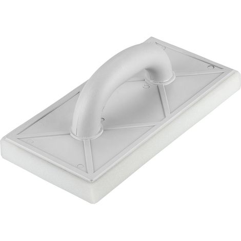 Paleta con esponja densa de 25 mm, 280 x 140 mm, mango de plástico