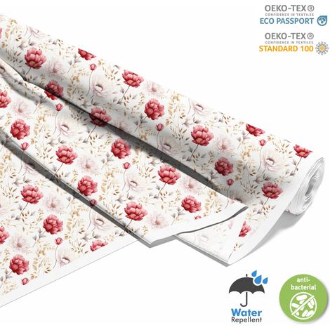 Outdoor-Dekorstoff Oxford - Blumen - DX2180 (1/5)