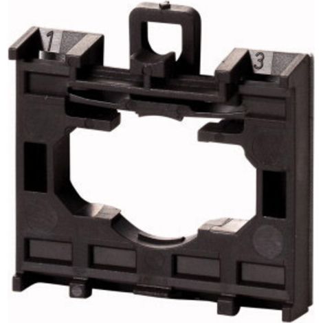 Eaton M22-A4 Befestigungsadapter für Frontbefestigung (B x H) 44 mm x 45 mm Schwarz 1 St.