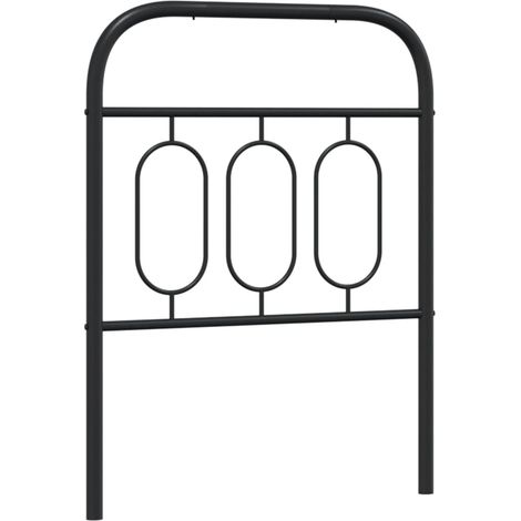 Tête de lit,Panneau décoratif métal noir 75 cm CFW6308272 (1/5)