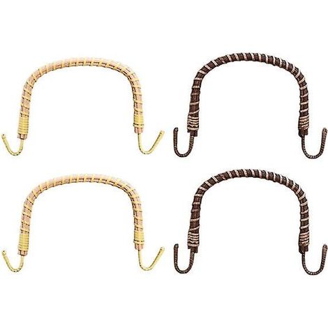 Online Store - Lot de 4 poignées de rechange pour théières japonaises en céramique, avec anse en rotin. (1/3)