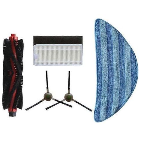 Kit de filtres à brosse HEPA pour aspirateurs robots Lefant M210 Pro M1 M201/M501A/M571/T700 (accessoire) (1/4)