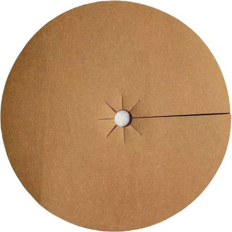 Lot de 5 anneaux de protection pour cocotiers de 30 cm – Tapis de protection épais  Toiles de paillage rondes réutilisables  Bloqueurs de racines ou couvre-sols anti-mauvaises herbes  Protection adapt (1/4)