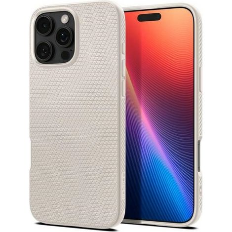 Funda Spigen Liquid Air Titanium para iPhone 16 Pro de 6,3 pulgadas. (1/5)