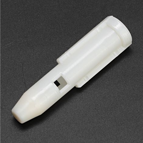 Manchon d'Adaptation pour Pommeau de Vitesse Blanc Compatible Peugeot 206 207 306 307 308 (1/4)