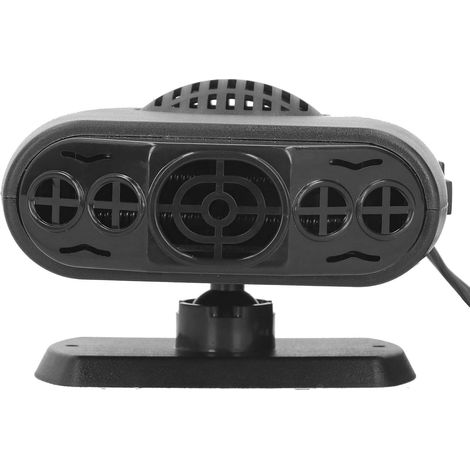 Chauffage 12V 120W pour Voiture, Ventilateur Portable Silencieux avec Thermostat, Compact 12 Volts 120 Watts pour Auto (1/5)