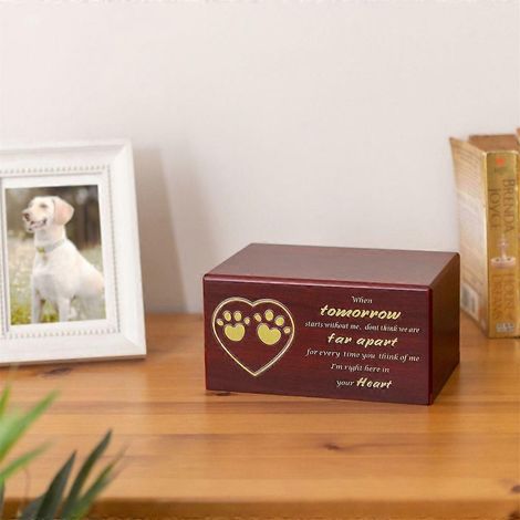 Urne funéraire pour chats, coffret de crémation pour animaux de compagnie, cercueil commémoratif pour chats