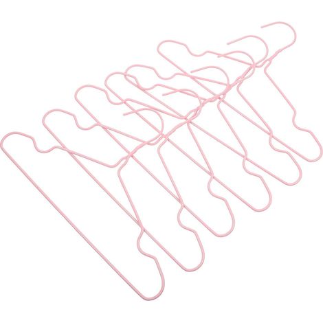 Lot de 10 cintres antidérapants pour enfants petits crochets (1/5)