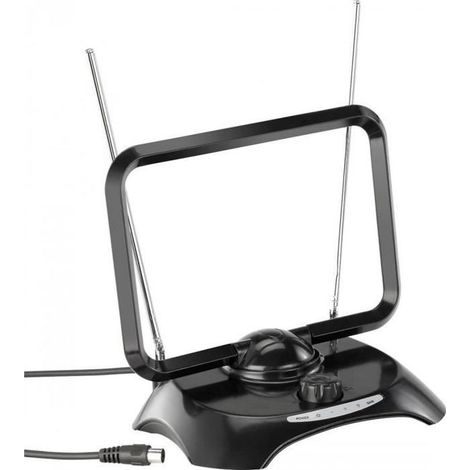 Antenne active DVB-T Q.SONIC - TX-300.tr - Amplificateur 30 dB - Intérieur