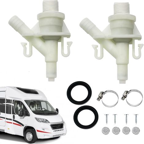 Kit De Soupape De Toilette camperr - Joint De Rinçage RV (1/5)