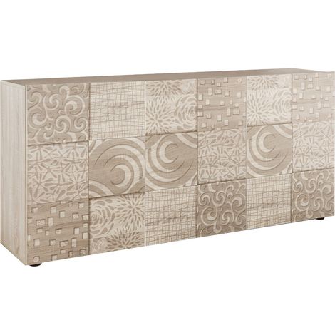Mobile Buffet 3 Ante 180x42x84 cm in Legno TFT Blossom Rovere Samoa (1/4)