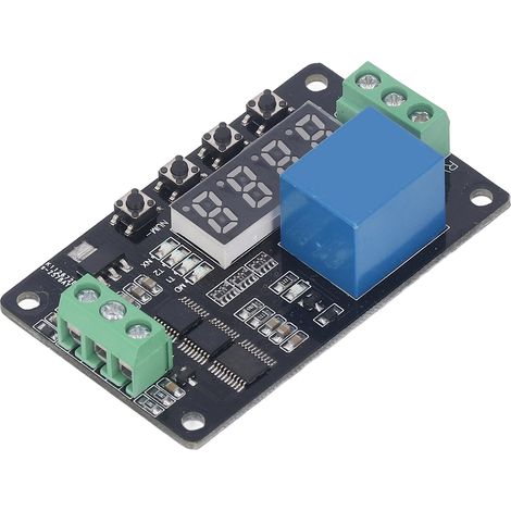 Carte de commande de relais temporisé programmable pour usage domestique (1/5)