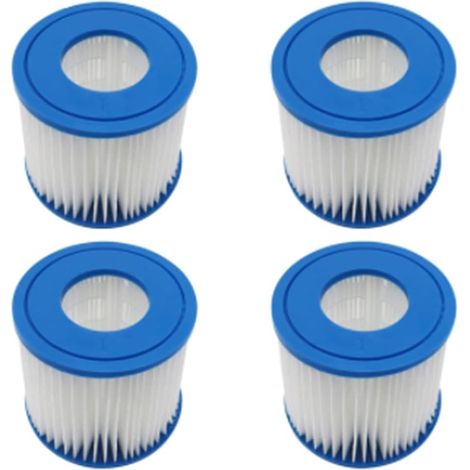 Lot de 4 Cartouches filtrantes de Rechange compatibles avec la Pompe de Filtre Typ I/ 58381 (1/5)