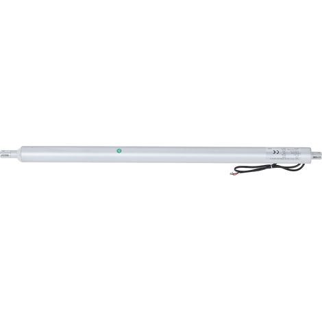 Miniatur-Linearantrieb in Stiftform, Aluminiumlegierung, 400 mm Hub, 500 N Schubkraft, Schutzart IP65, 12 V DC, integrierter Motor (1/5)