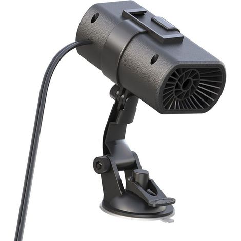 Auto-Entfroster – Tragbarer 12-V-Autoscheibentrockner, Schnellheizung, Entfeuchter, 360° verstellbar (1/5)