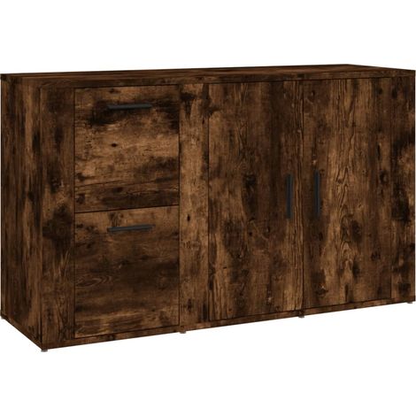 Credenza buffet cassettiera mobile contenitore organizer cucina soggiorno soggiorno 100 x 33 x 59,5 cm derivati del legno marrone 020030826