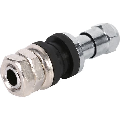 4 valves de pneu tubeless pour voiture, boulonnées en métal, haute pression, montage affleurant, arrière (1/5)