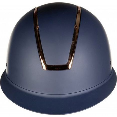 Casco da equitazione per bambini modello Lady Shield omologato VG1: L, blu scuro/blu scuro lucido (1/5)