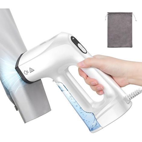 Travel Garment Steamer, 3500Pa Suction Power, 2-in-1 Garment Steamer and Steam Iron, 3 Modes and 360° Leak Protection Technology to Eliminate (1/5)