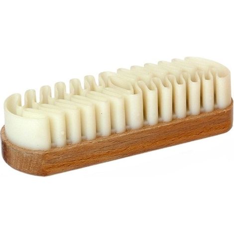 Wildlederreinigungs- und -pflegebürste, Silikon, 13 cm (1/4)