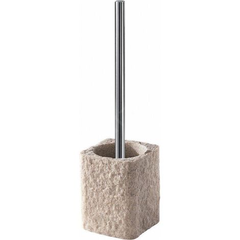 Sapho Gedy Aries - Brosse de toilette à poser, beige AR3303 (1/3)