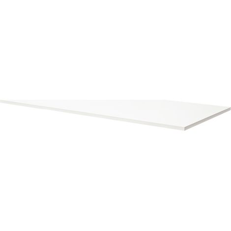 Schreibtischplatte - 160x80 cm - Weiß