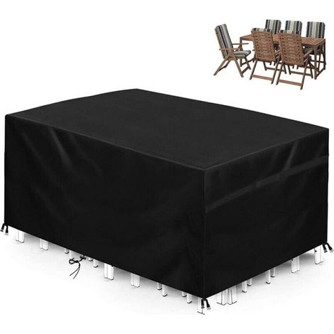 Housse De Protection Pour Mobilier De Jardin, 150 X 90 X 80 Cm, Bâche Oxford 420d, Imperméable, Résistante À L'hiver Et Aux Uv. (1/5)