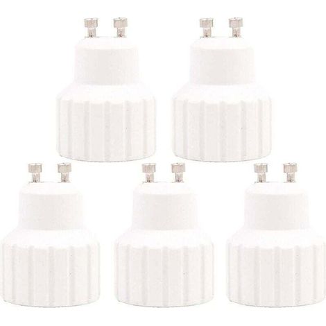 GU10 to GU10 lamp socket adapter – Lamp adapter – Socket adapter for halogen and LED lamps